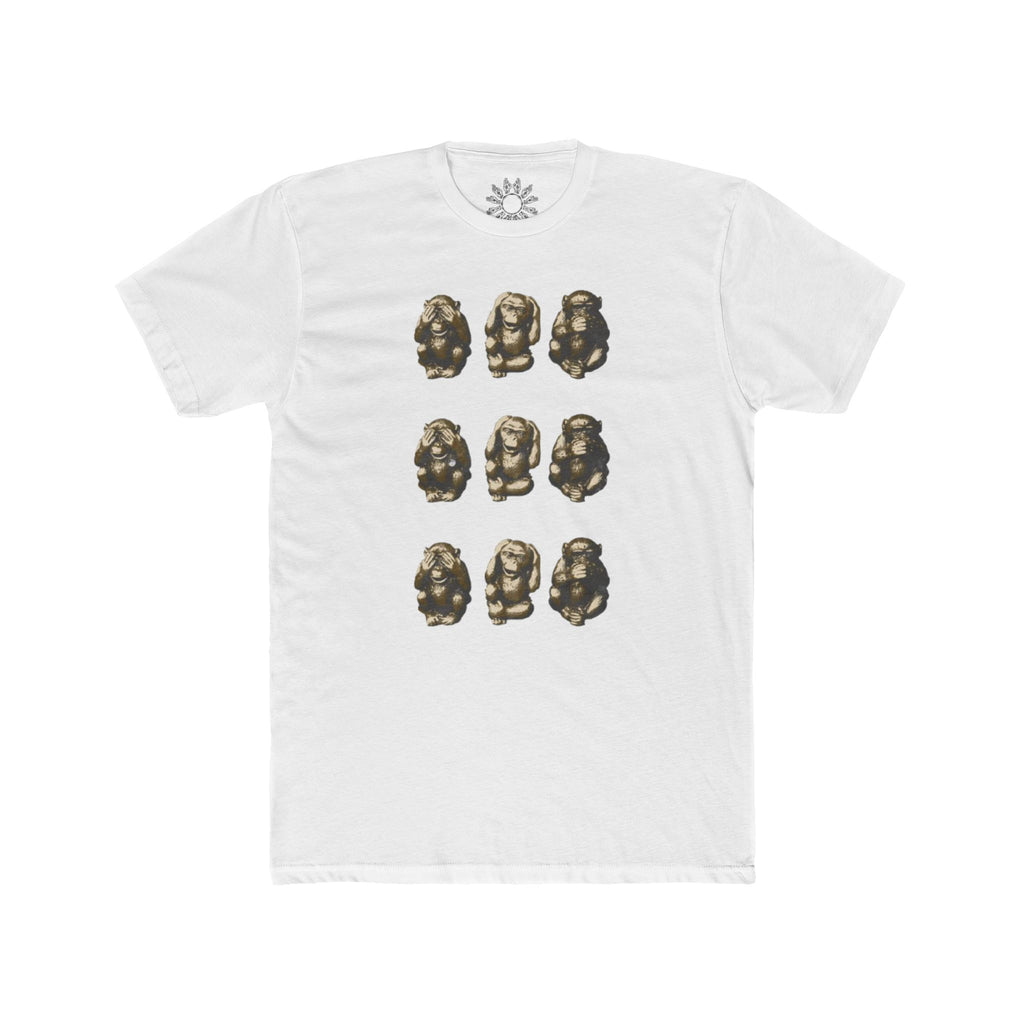 Three Wise Monkeys Organic T-Shirt – Boulanga