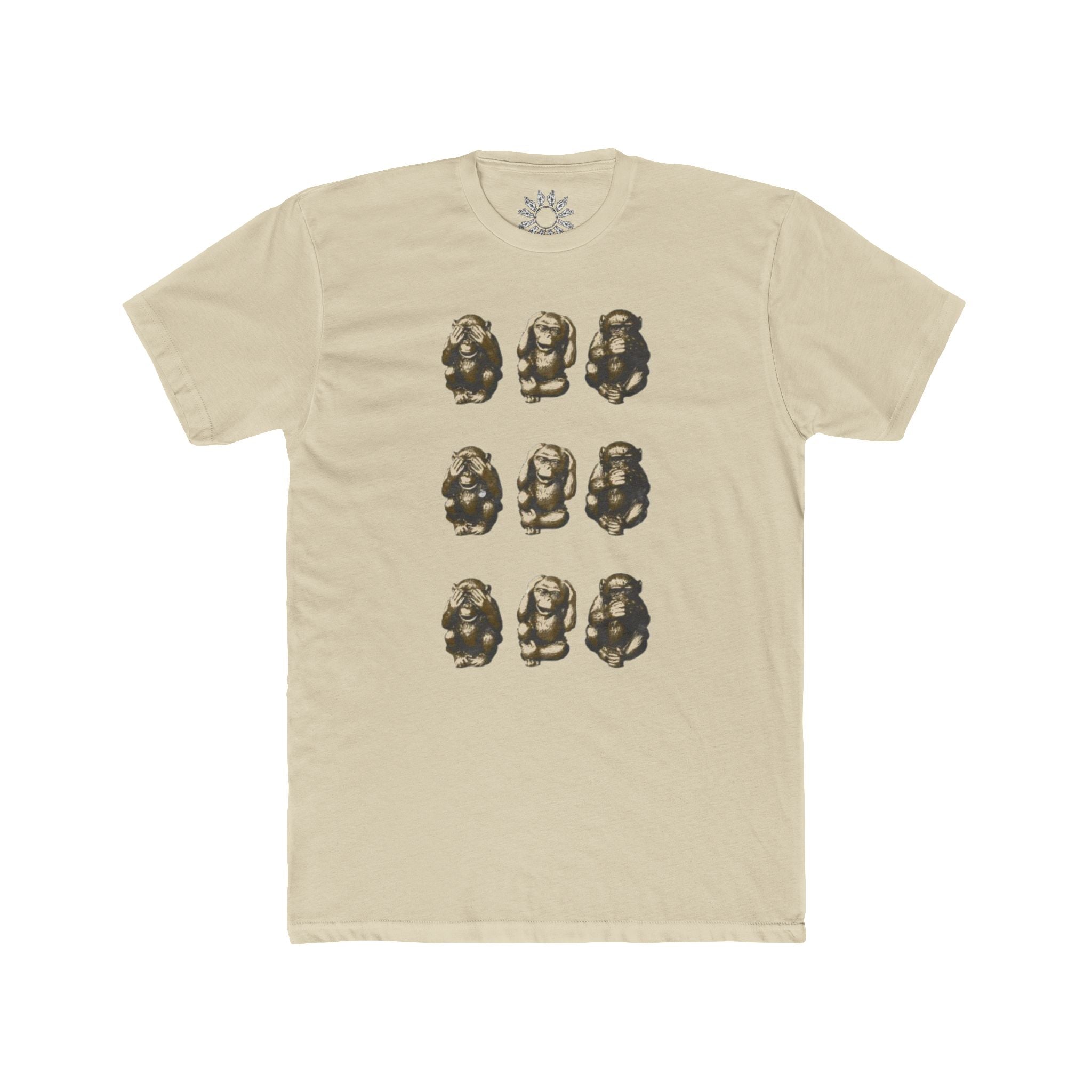 Three Wise Monkeys Organic T-Shirt – Boulanga